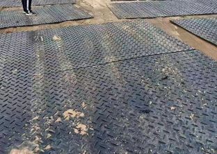 Plastic Solid Road Ground Mat Bog Mats Hdpe Temporary Road Mats For Construction